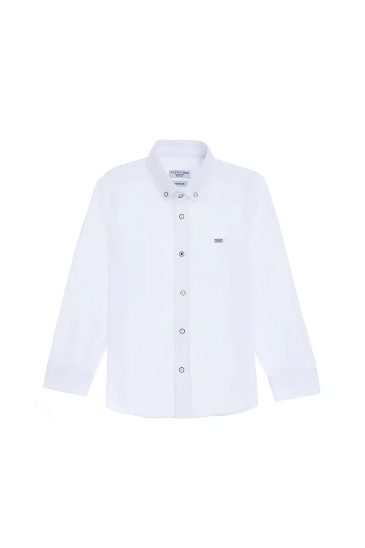 Рубашка из хлопка прямая для мальчиков - G083SZ0040CEDCOLORKIDS25Y_P Сорочка муж. детс. (VR013, 3_4)