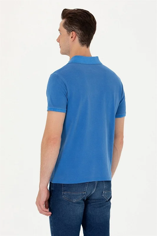 Футболка-поло из хлопка - G081SZ0110TJ01IY023 Футболка муж. (VR045, S)