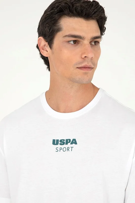 Футболка из хлопка с надписью - G081SZ0110WON Футболка муж. (VR013, XL)