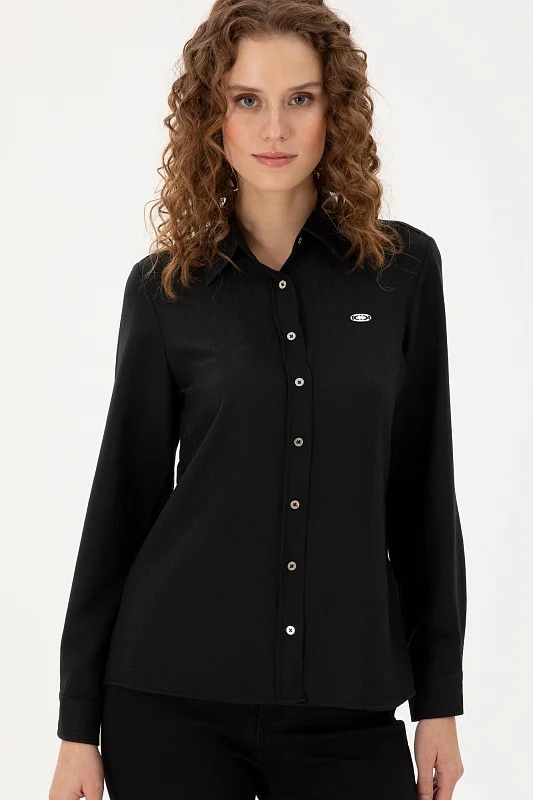 Рубашка из жатого материала прямая - G082SZ0040VISCO Сорочка жен. (VR046, 34)