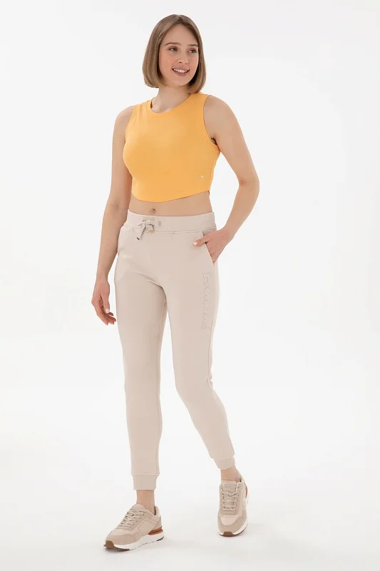 Спортивные брюки на манжетах зауженные - G082SZ0OP0PT0125 Брюки спорт. жен. (VR049, XS)