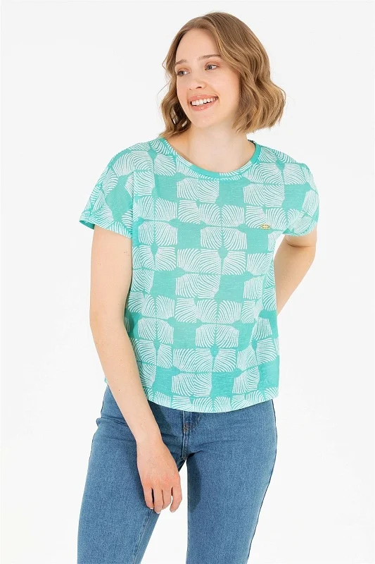 Футболка с принтом - G082SZ0110MADE Футболка жен. (VR090, XS)