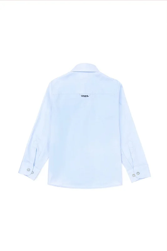 Рубашка из хлопка прямая для мальчиков - G083SZ0040CEDCOLORKIDS024K Сорочка муж. детс. (VR003, 3_4)