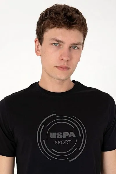 Футболка из хлопка с принтом - G081SZ0110S_UNKA Футболка муж. (VR046, XS)