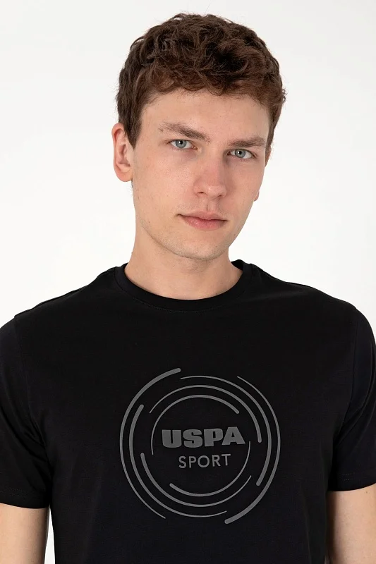 Футболка из хлопка с принтом - G081SZ0110S_UNKA Футболка муж. (VR046, XS)