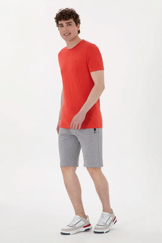 Шорты спортивные на кулиске - G081SZ0OS0MARKOIY025 Брюки спорт. муж. (VR086, S)
