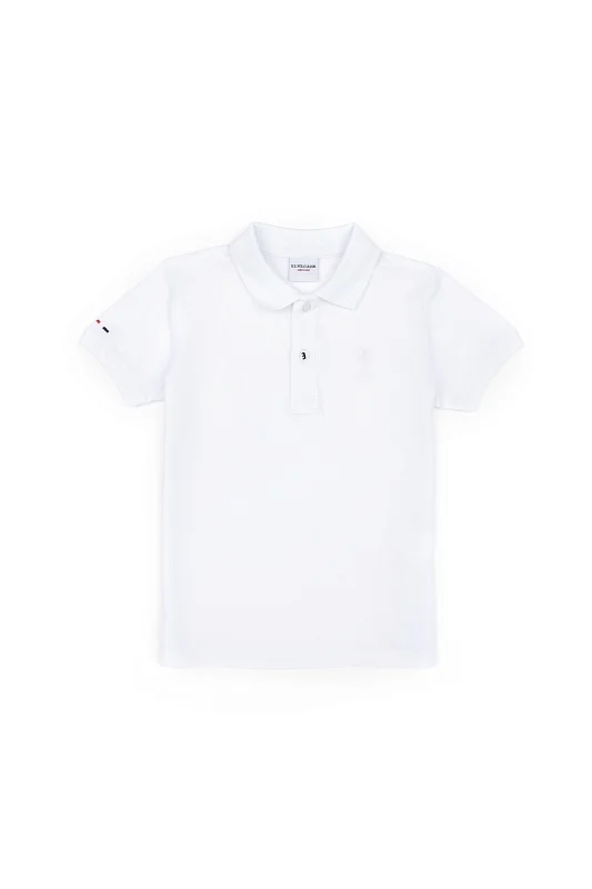 Футболка-поло базовая для мальчиков - G083SZ0110TP01IY024 Футболка муж. детс. (VR013, 3_4)