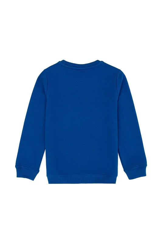 Свитшот из хлопка с принтом для мальчиков - G083SZ0820JEREMYKIDSSK023-B Толстовка муж. детс. (VR045, 1)