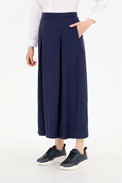 Юбка макси из лиоцелла со складками - G082SZ0980DUNET Юбка жен. (VR033, 32)
