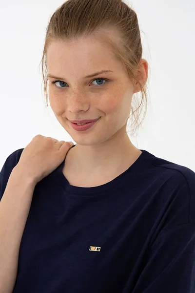 Футболка из хлопка - G082SZ0110E-DESYEL-IY021 Футболка жен. (VR033, XS)