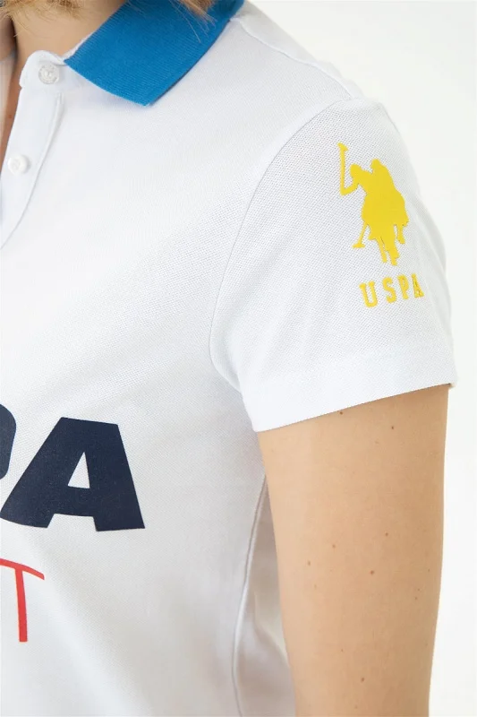 Платье-поло мини  из хлопка с принтом - G082SZ0750MILENA-T Платье жен. (VR013, XS)