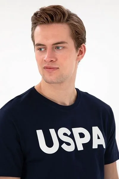 Футболка из хлопка с надписью - G081SZ0110GEARTIY025 Футболка муж. (VR033, L)