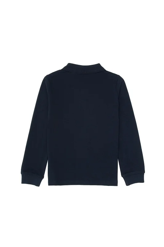 Поло с длинным рукавом для мальчиков - G083SZ0820TP01KIDSSK025 Толстовка муж. детс. (VR033, 4_5)