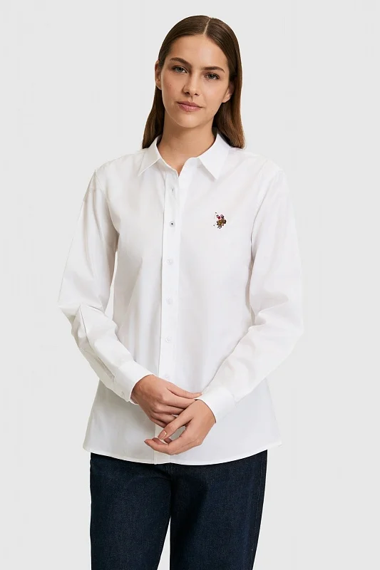 Рубашка из хлопка - G082SZ0040CRISCOLOR026Y Сорочка жен. (VR013, 34)