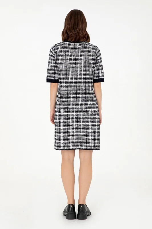 Платье мини твидовое - G082SZ0TE0HAZIL Платье жен. (VR033, XS)