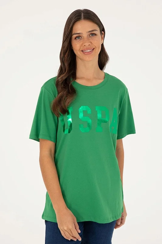 Футболка из хлопка с принтом свободная - G082SZ0110SEANIY24 Футболка жен. (VR054, 2XL)