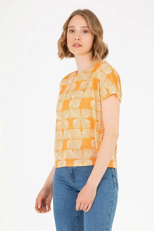 Футболка с принтом - G082SZ0110MADE Футболка жен. (VR051, XS)