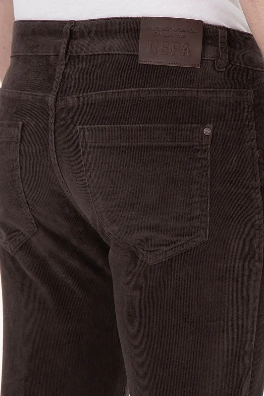 Брюки вельветовые зауженные - G081SZ0780CORDUROY24K Брюки муж. (VR029, 40, 34)