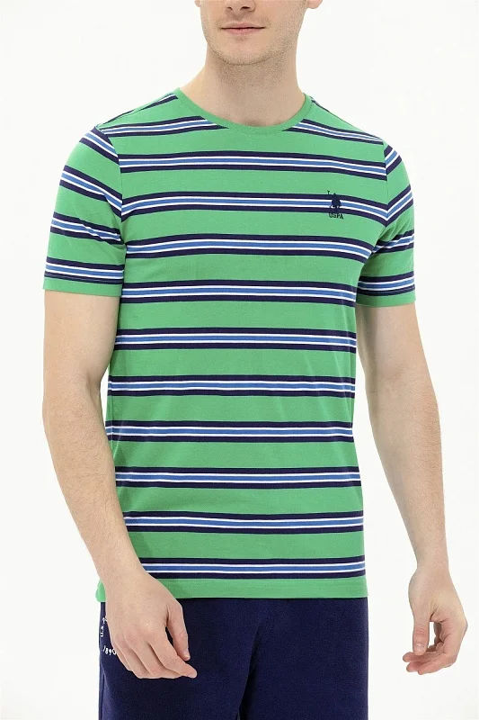 Футболка из хлопка в полоску - G081SZ0110TRAPAN Футболка муж. (VR054, S)