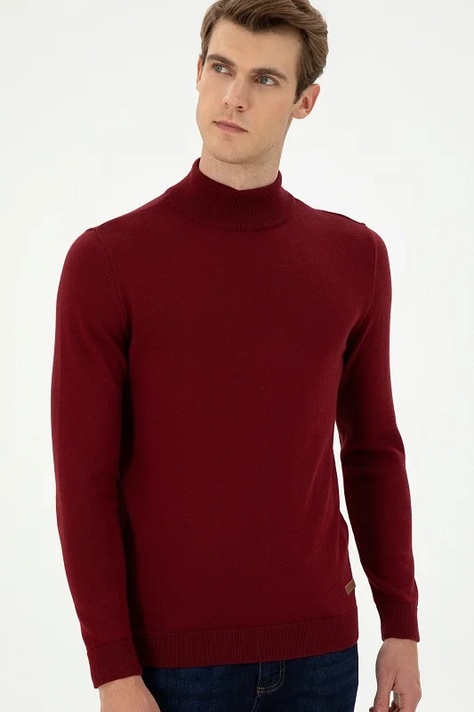 Водолазка из хлопка с воротником-стойка - G081SZ0TK0YBS24K_R Кофта муж. (VR014, XS)