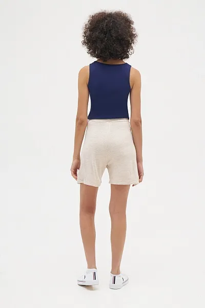 Шорты трикотажные на кулиске - G082SZ0TH0REVAT Кардиган жен. (VR159, XS)