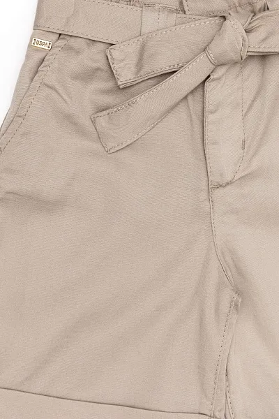 Шорты на резинке с поясом для девочек - G084SZ0310ENTAFKIDS Бермуды жен. детс. (VR027, 9_10)