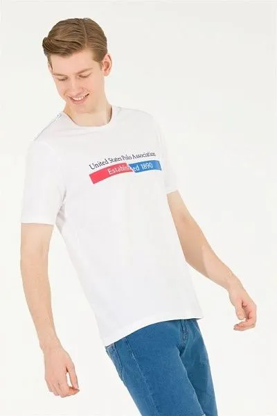 Футболка из хлопка с надписью - G081SZ0110PERENE Футболка муж. (VR013, XS)
