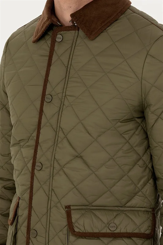 Куртка стеганая с отложным воротником - G081SZ0MS0NUCK23K Куртка муж. (VR027, 48)