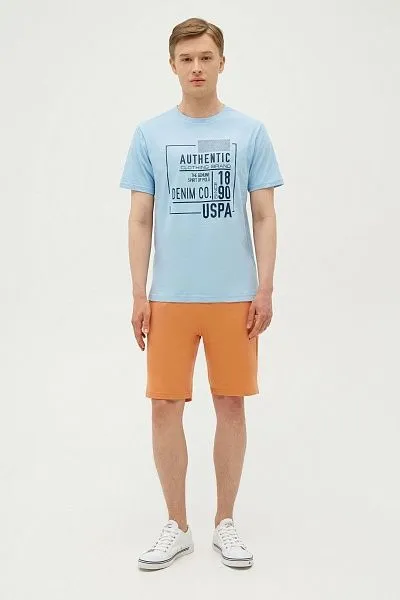 Футболка из хлопка с принтом - G081GL0110GOLA Футболка муж. (VR003, 2XL)