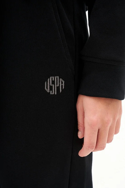 Спортивные брюки на манжетах - G082SZ0OP0ART_FERTO_SK025 Брюки спорт. жен. (VR046, 2XS)