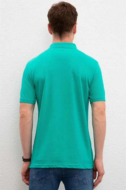 Футболка-поло из хлопка - G081GL0110GTP04IY020 Футболка муж. (VR054, XS)