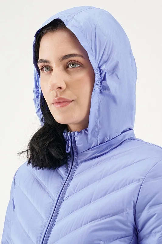 Куртка стеганая со скрытым капюшоном - G082SZ0MS0BRACE26Y Куртка жен. (VR245, 34)