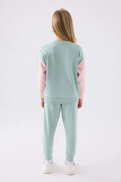 Свитшот и спортивные брюки для девочек - G084SZ0HF0US1994 Костюм дом. жен. детс. (VR048, 4_5)