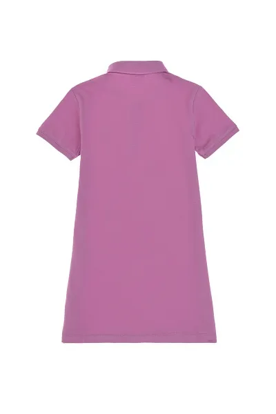 Платье-поло для девочек - G084SZ0750GURLINKIDS25 Платье жен. детс. (VR023, 4_5)