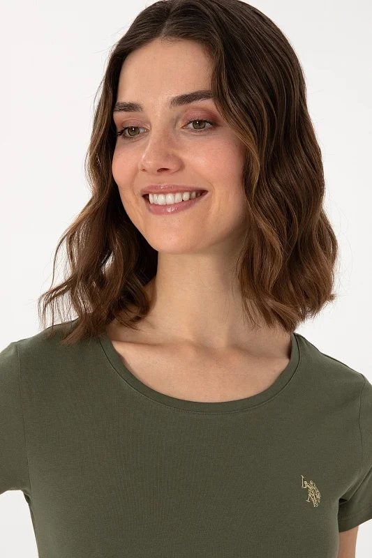 Футболка из хлопка приталенная - G082SZ0110TO25 Футболка жен. (VR111, 3XL)