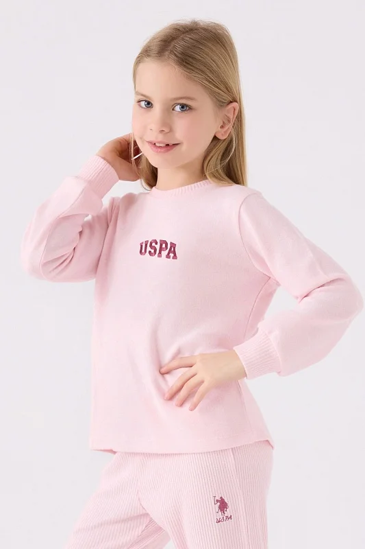 Пижама с длинным рукавом для девочек - G084SZ0HF0US1987 Костюм дом. жен. детс. (VR078, 10_11)