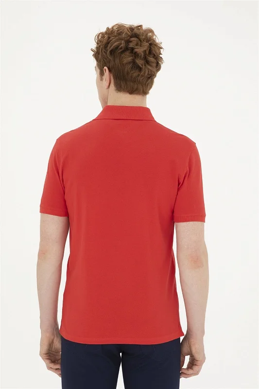 Футболка-поло из хлопка - G081SZ0110SEBAH Футболка муж. (VR030, XS)