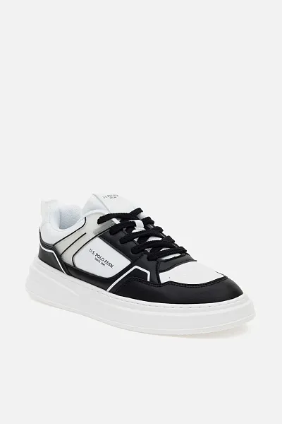 Кеды из экокожи комбинированные - S081SZ0330E_Y25LAGGEN_SNKR Обувь муж. (VR046, 45)