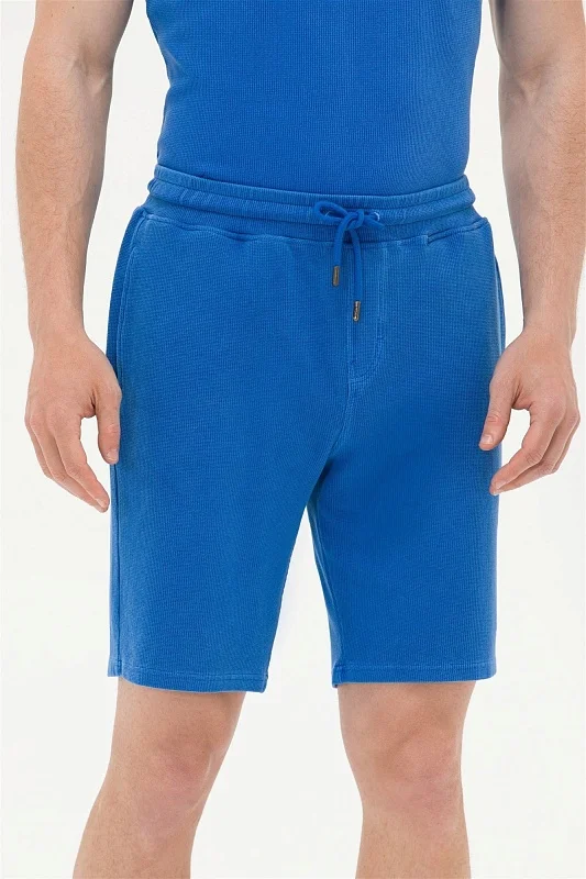 Шорты спортивные из хлопка фактурные - G081SZ0OS0FANOTO Брюки спорт. муж. (VR045, S)