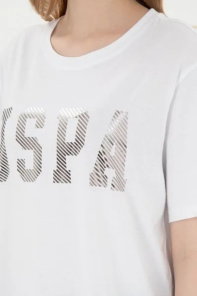 Футболка из хлопка с принтом - G082SZ0110SEANIY025 Футболка жен. (VR013, L)