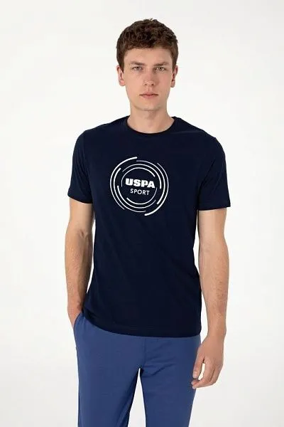 Футболка из хлопка с принтом - G081SZ0110S_UNKA Футболка муж. (VR033, XS)