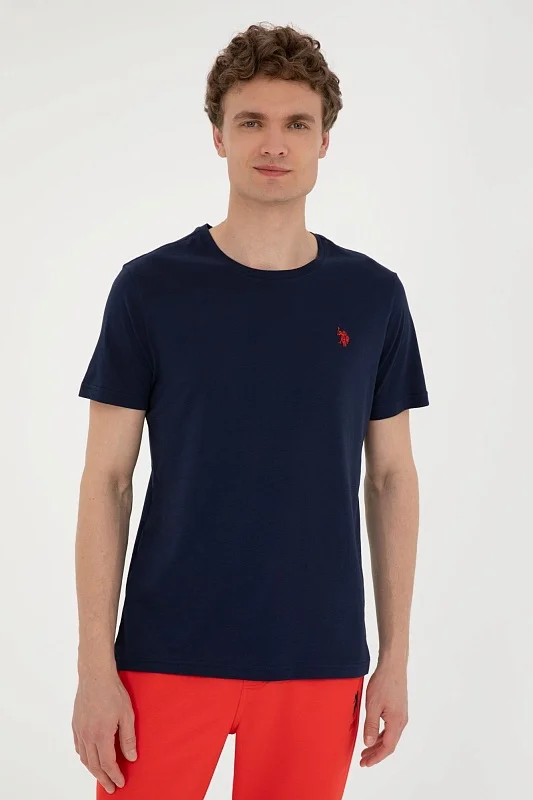 Футболка из хлопка с логотипом - G081SZ0110TS01IY024 Футболка муж. (VR033, L)
