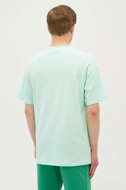Футболка из хлопка с логотипом - G081SZ0110GESDA-R Футболка муж. (VR083, L)