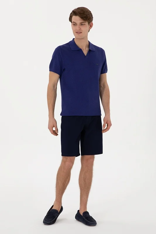 Шорты чинос из хлопка - G081SZ0310NESTA25Y Бермуды муж. (VR033, 28)