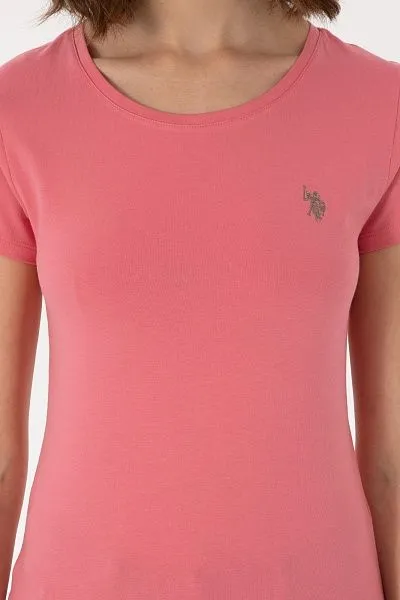Футболка из хлопка с логотипом - G082SZ0110TO25 Футболка жен. (VR167, L)
