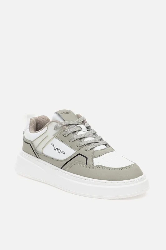 Кеды из экокожи комбинированные - S081SZ0330E_Y25LAGGEN_SNKR Обувь муж. (VR024, 45)