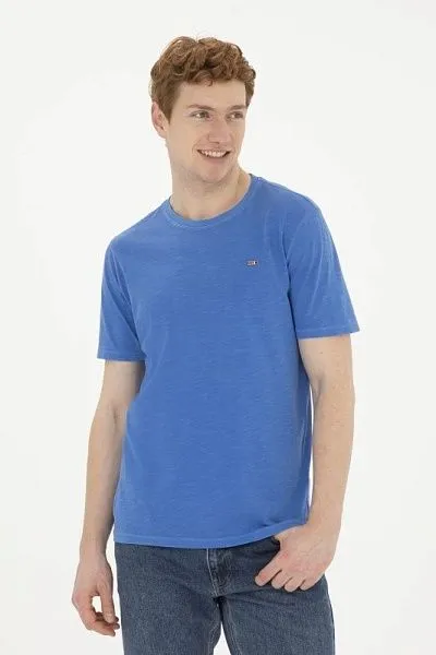 Футболка из хлопка с логотипом - G081SZ0110TOYOIY023 Футболка муж. (VR045, 4XL)