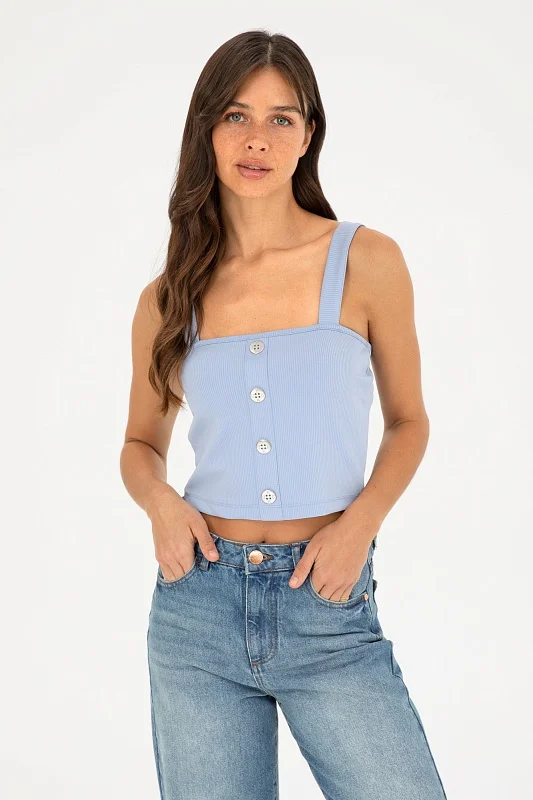 Топ на широких лямках - G082SZ0110PLARTEY Футболка жен. (VR003, XS)