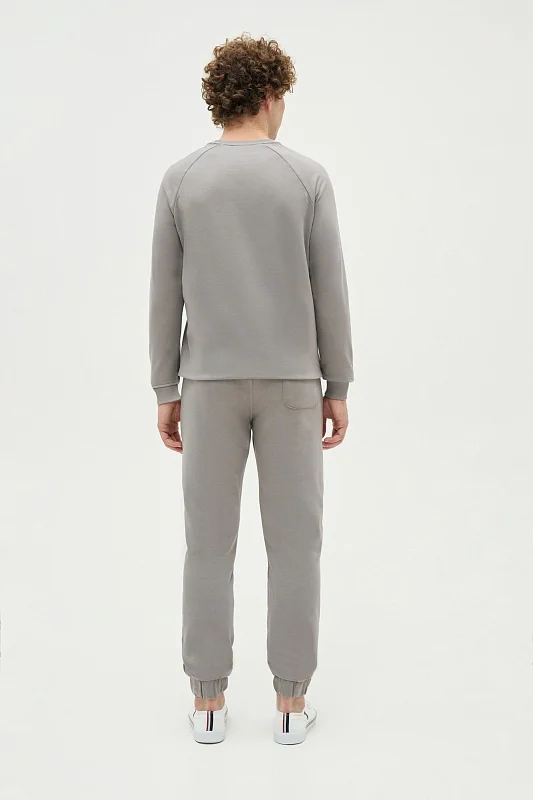 Спортивные брюки на манжетах - G081SZ0OP0EROL-R Брюки спорт. муж. (VR080, XS)