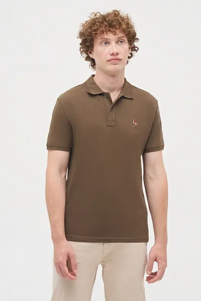 Футболка-поло из хлопка - G081SZ0110TP04SK022-R Футболка муж. (VR153, XS)